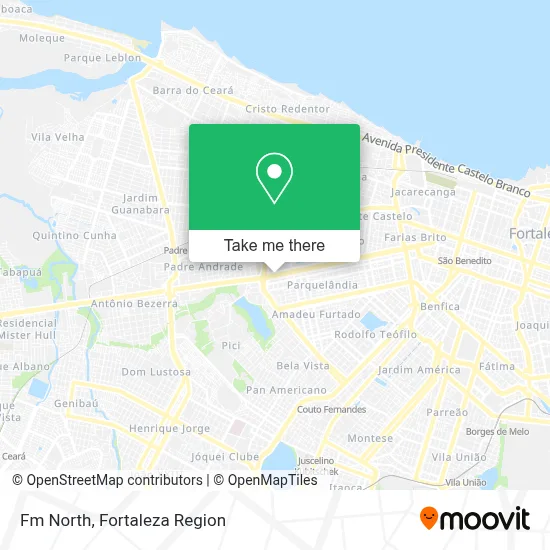 Fm North map
