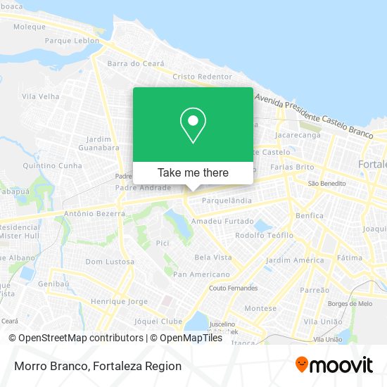 Morro Branco map