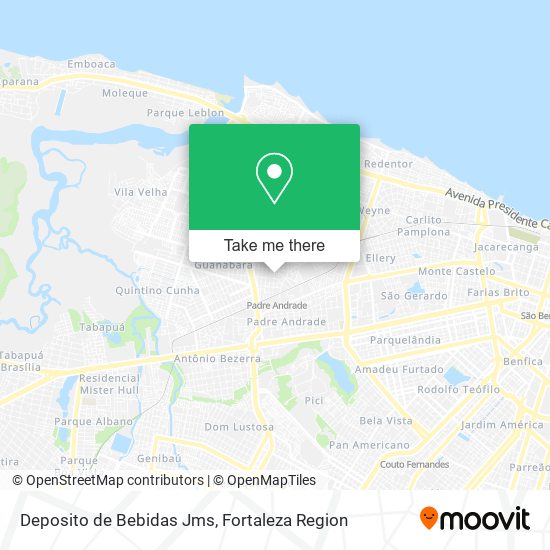 Deposito de Bebidas Jms map
