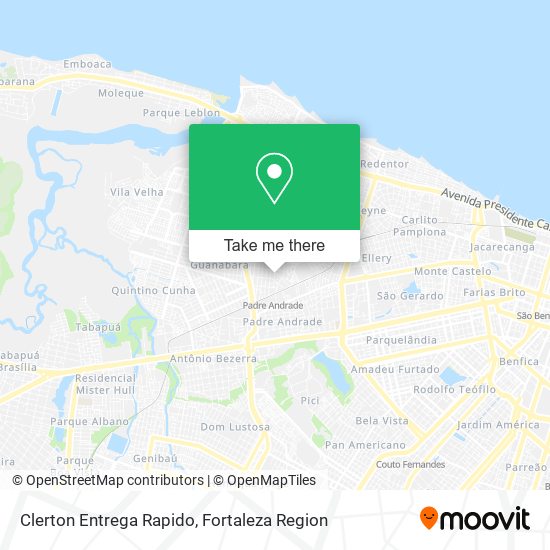 Mapa Clerton Entrega Rapido