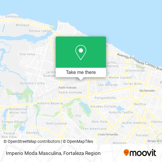 Imperio Moda Masculina map