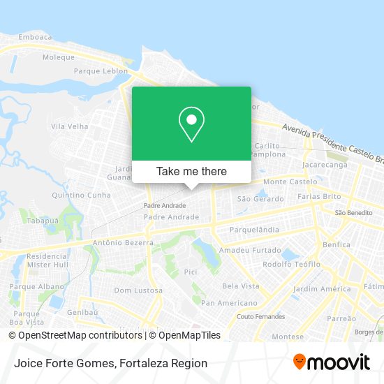 Joice Forte Gomes map