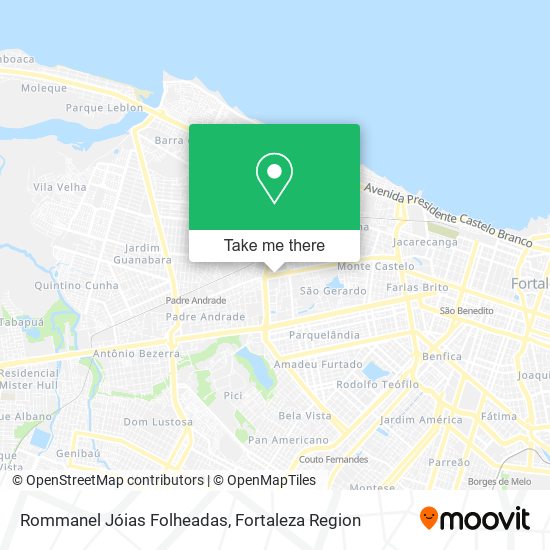 Rommanel Jóias Folheadas map