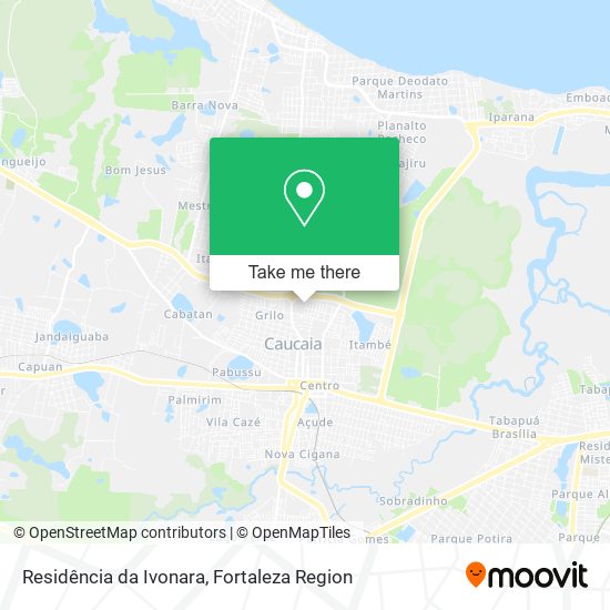 Residência da Ivonara map