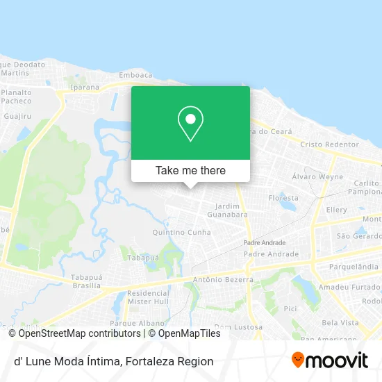 d' Lune Moda Íntima map