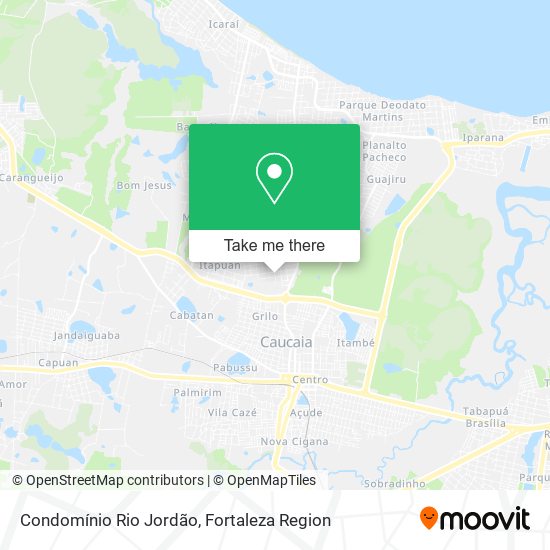 Condomínio Rio Jordão map