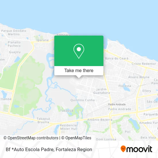 Bf *Auto Escola Padre map