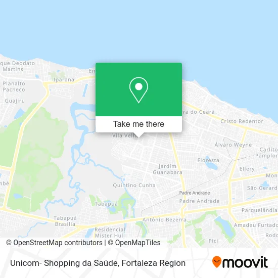 Unicom- Shopping da Saúde map