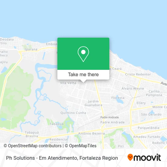 Ph Solutions - Em Atendimento map