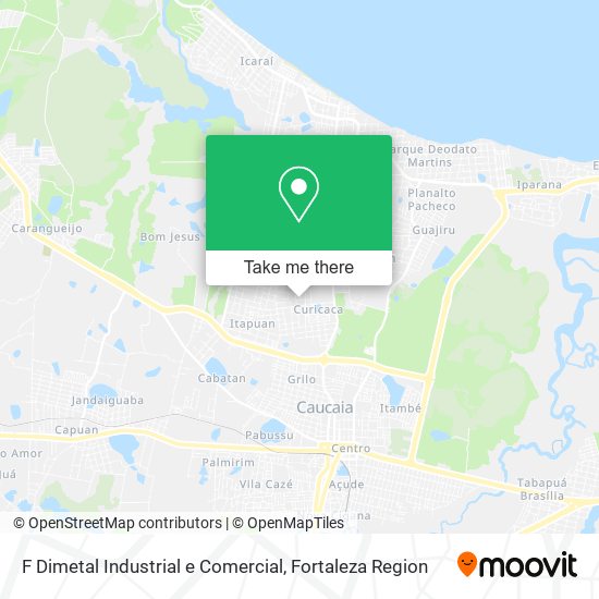 F Dimetal Industrial e Comercial map