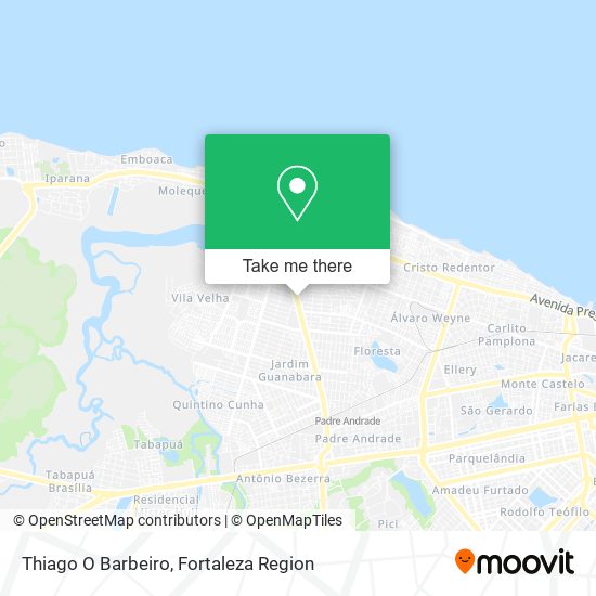 Thiago O Barbeiro map