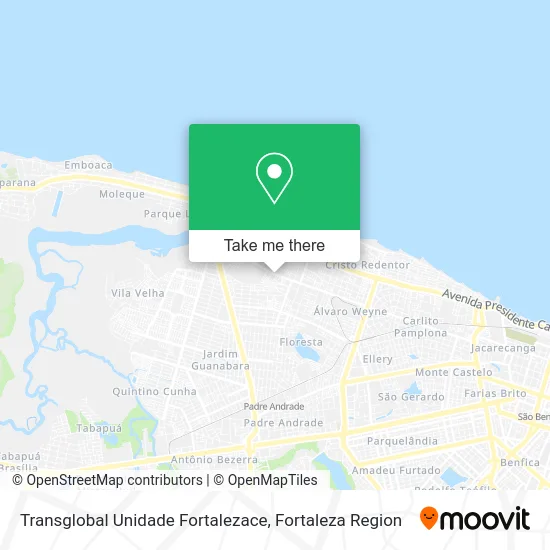 Transglobal Unidade Fortalezace map