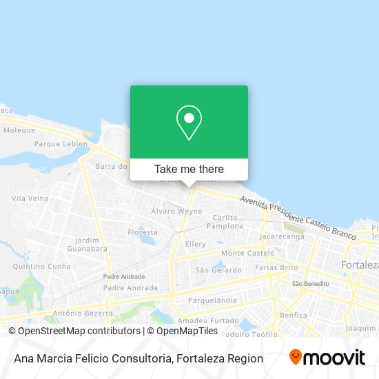 Ana Marcia Felicio Consultoria map