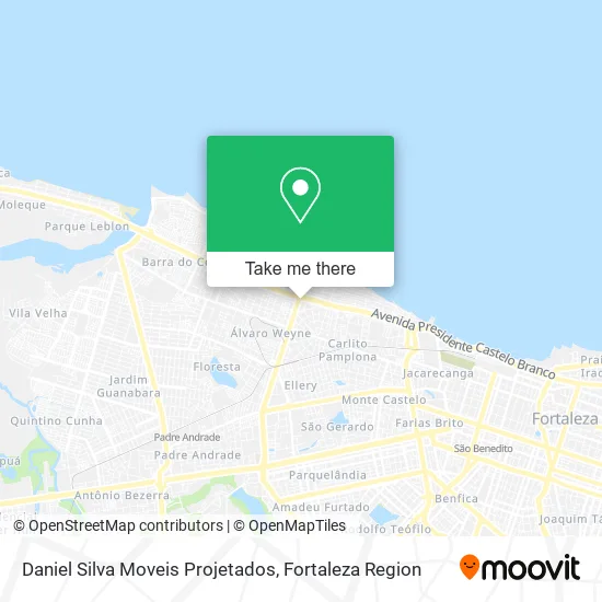 Daniel Silva Moveis Projetados map