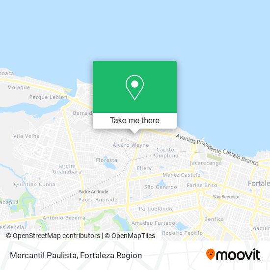 Mercantil Paulista map