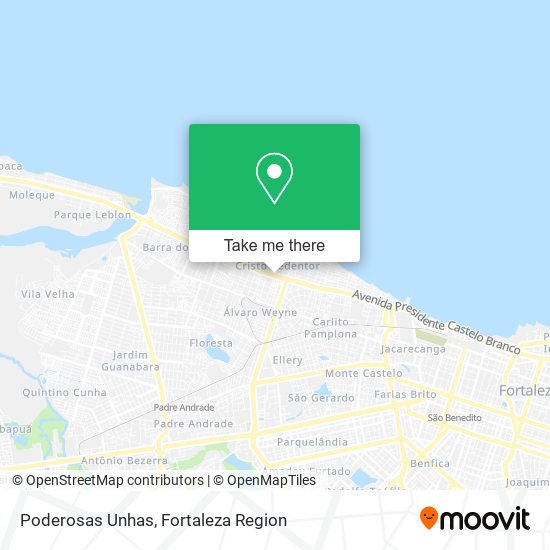 Poderosas Unhas map