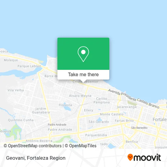 Geovani map