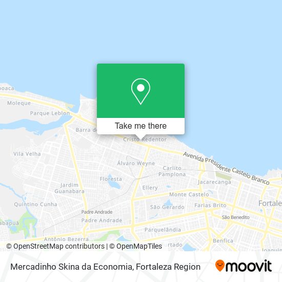 Mercadinho Skina da Economia map