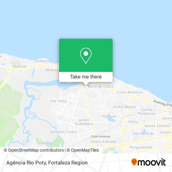 Agência Rio Poty map