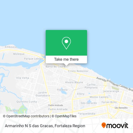 Armarinho N S das Gracas map