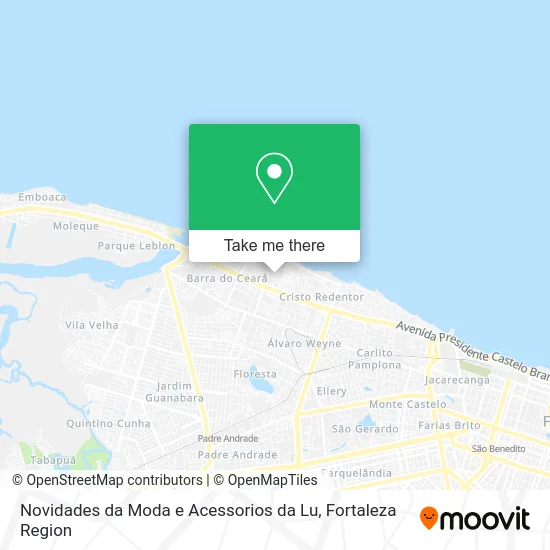 Novidades da Moda e Acessorios da Lu map