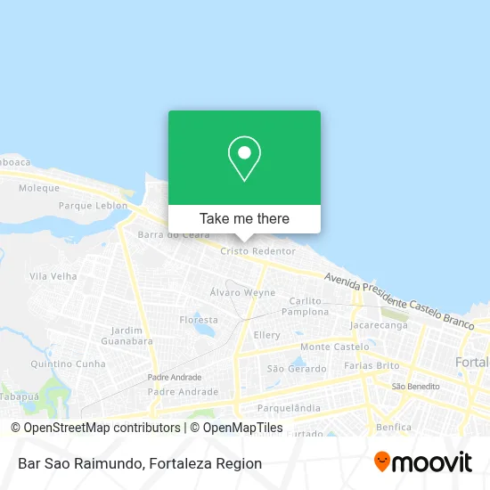 Bar Sao Raimundo map