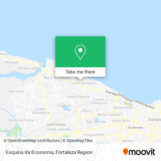 Esquina da Economia map