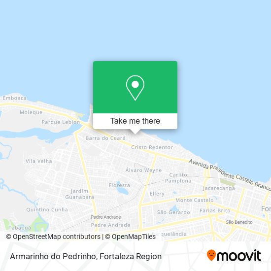 Mapa Armarinho do Pedrinho