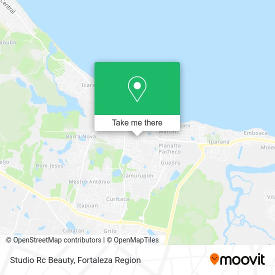 Studio Rc Beauty map