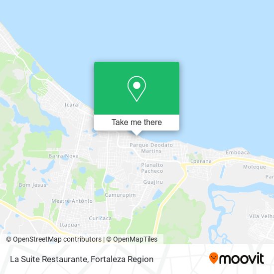 La Suite Restaurante map