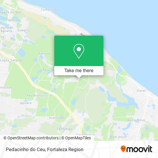 Pedacinho do Ceu map