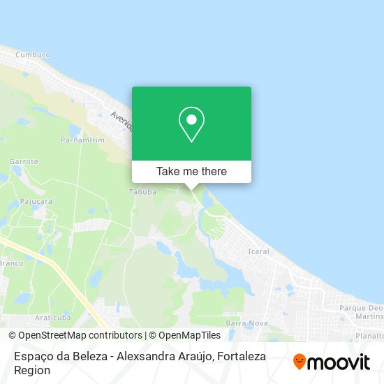 Espaço da Beleza - Alexsandra Araújo map