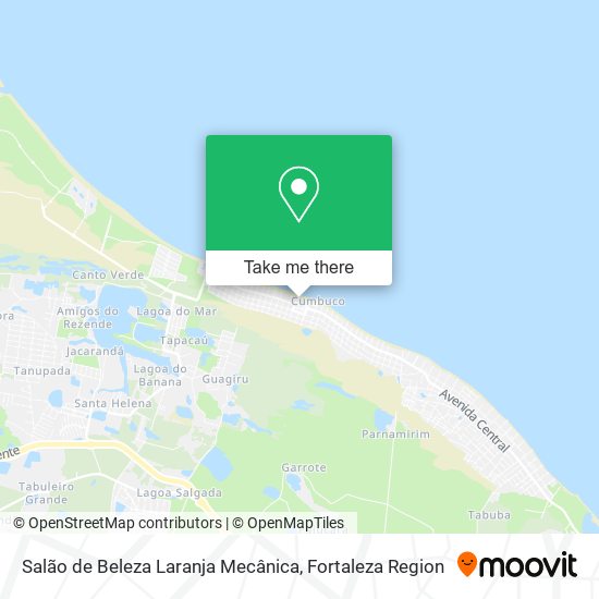 Salão de Beleza Laranja Mecânica map