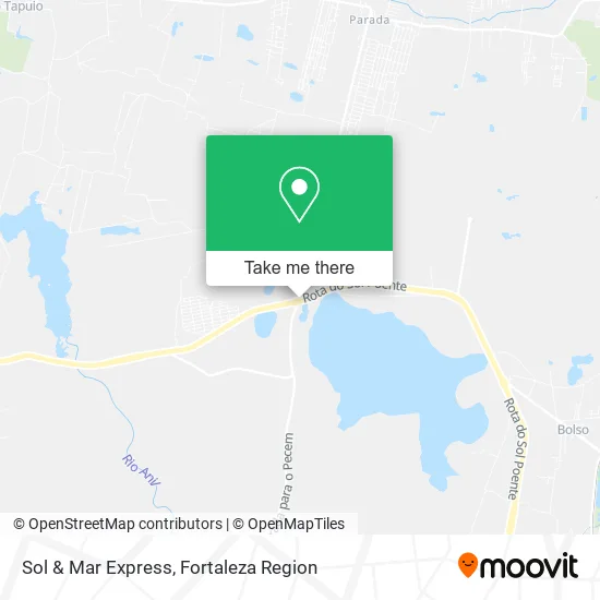 Sol & Mar Express map