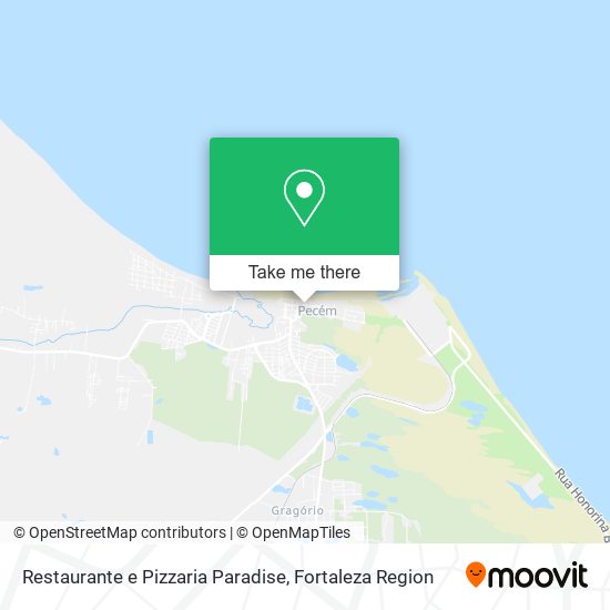 Restaurante e Pizzaria Paradise map
