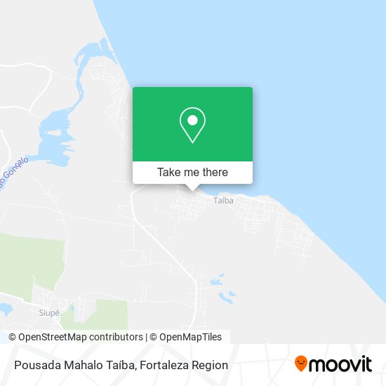 Pousada Mahalo Taíba map