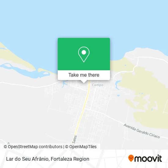 Lar do Seu Afrânio map
