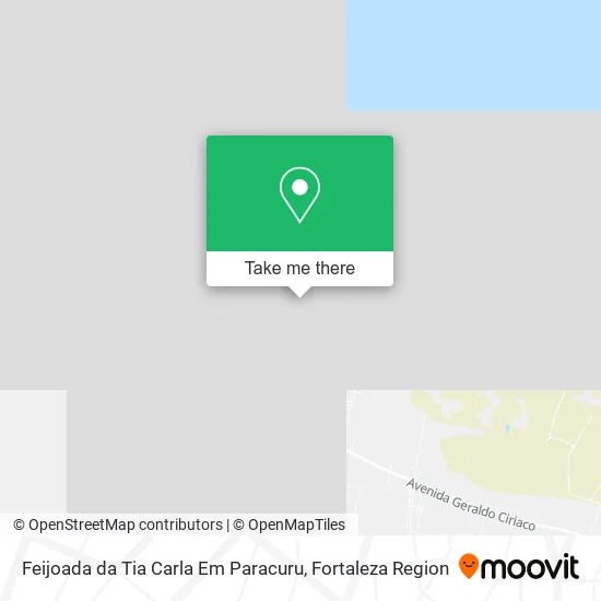 Feijoada da Tia Carla Em Paracuru map
