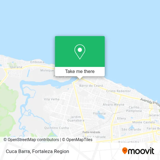 Cuca Barra map