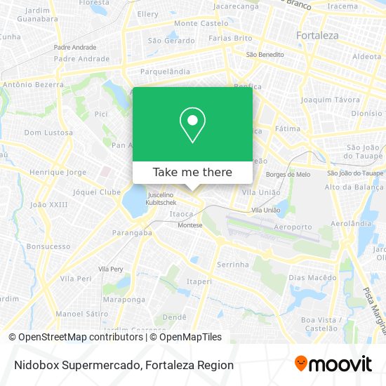 Mapa Nidobox Supermercado