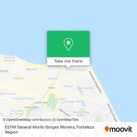 Mapa EEFM General Murilo Borges Moreira