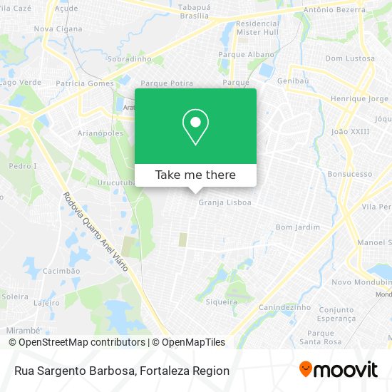 Rua Sargento Barbosa map