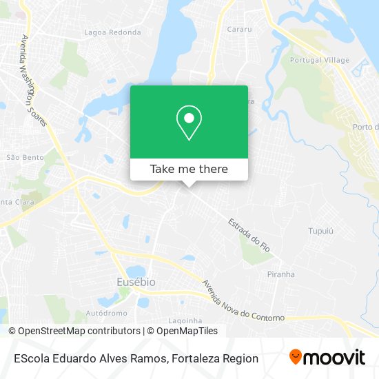 Mapa EScola Eduardo Alves Ramos