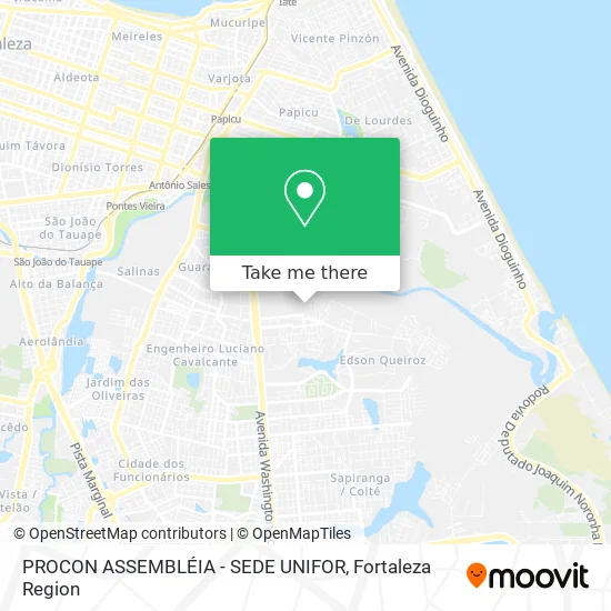 PROCON ASSEMBLÉIA - SEDE UNIFOR map