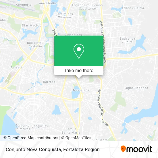 Conjunto Nova Conquista map