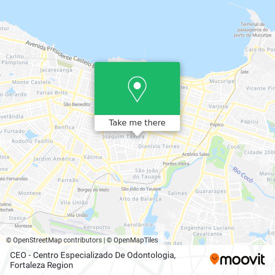 Mapa CEO - Centro Especializado De Odontologia