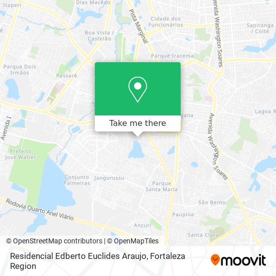 Residencial Edberto Euclides Araujo map