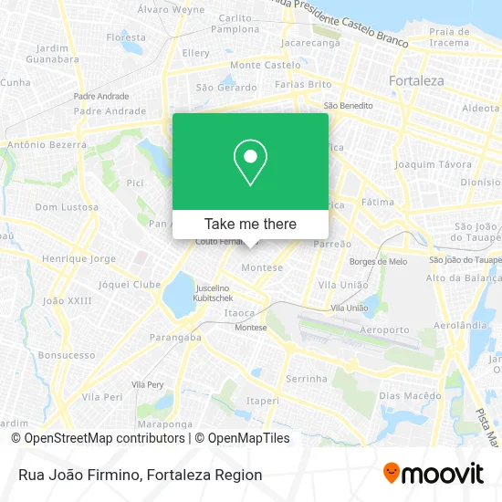 Rua João Firmino map