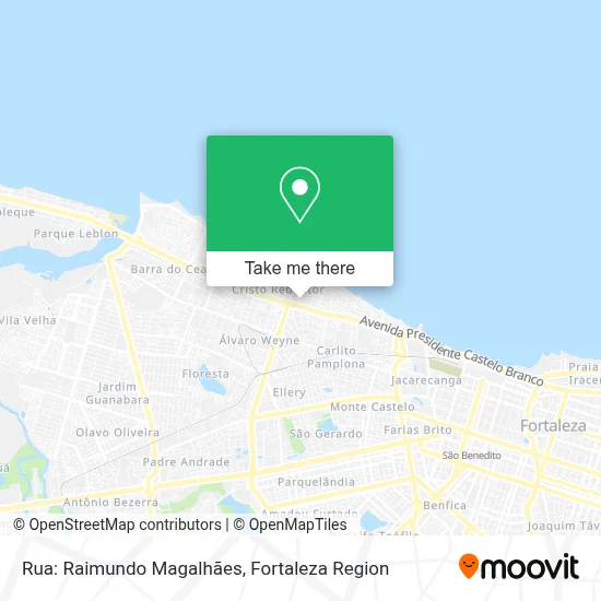Rua: Raimundo Magalhães map