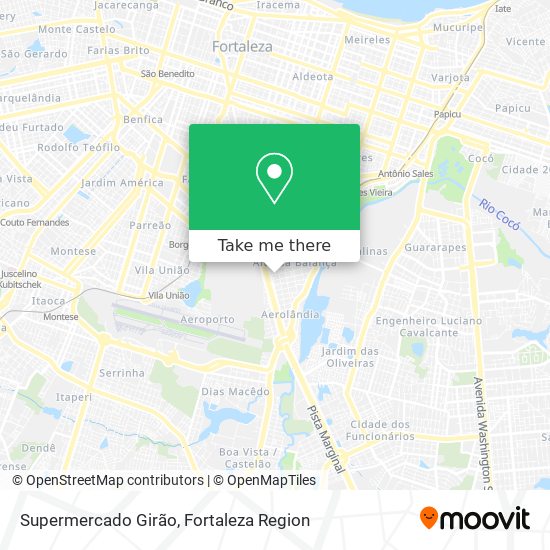 Supermercado Girão map